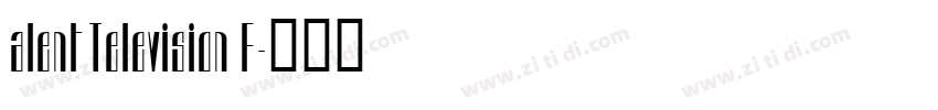 alent Television F字体转换